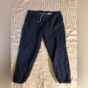 Blake Shelton x Lands End Mens 2XL/T Blue Sweatpants W/ White Drawstring [Good]